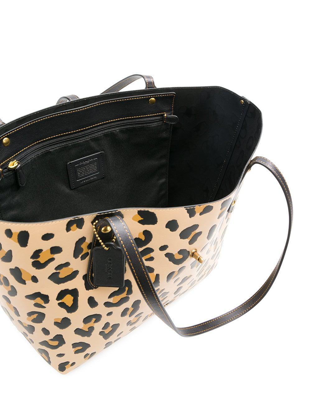 COACH Bandit Leopard Print Shoulder Crossbody Bag | Dillard's