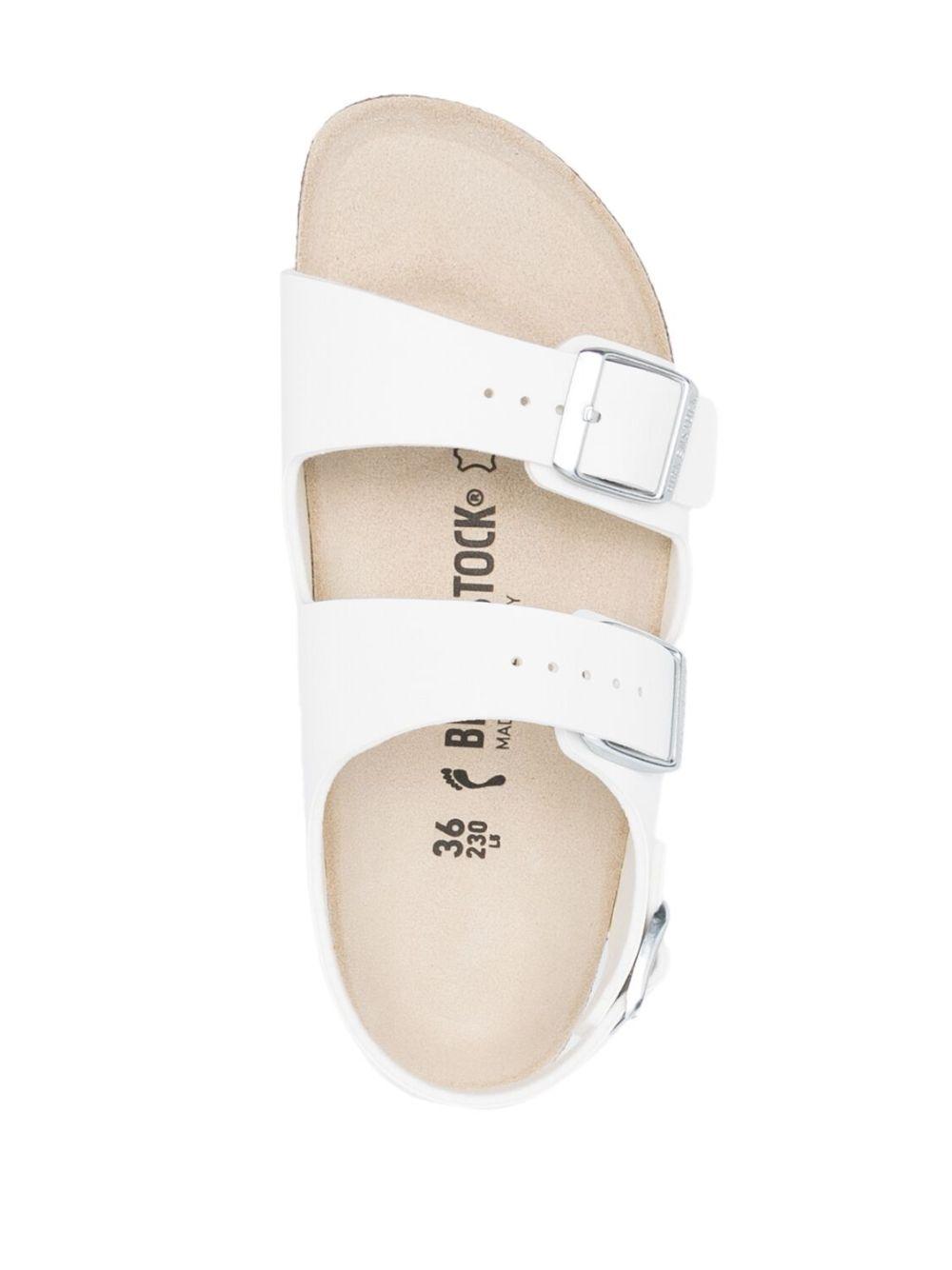 Birkenstock Milano Sandals in White | Lyst UK