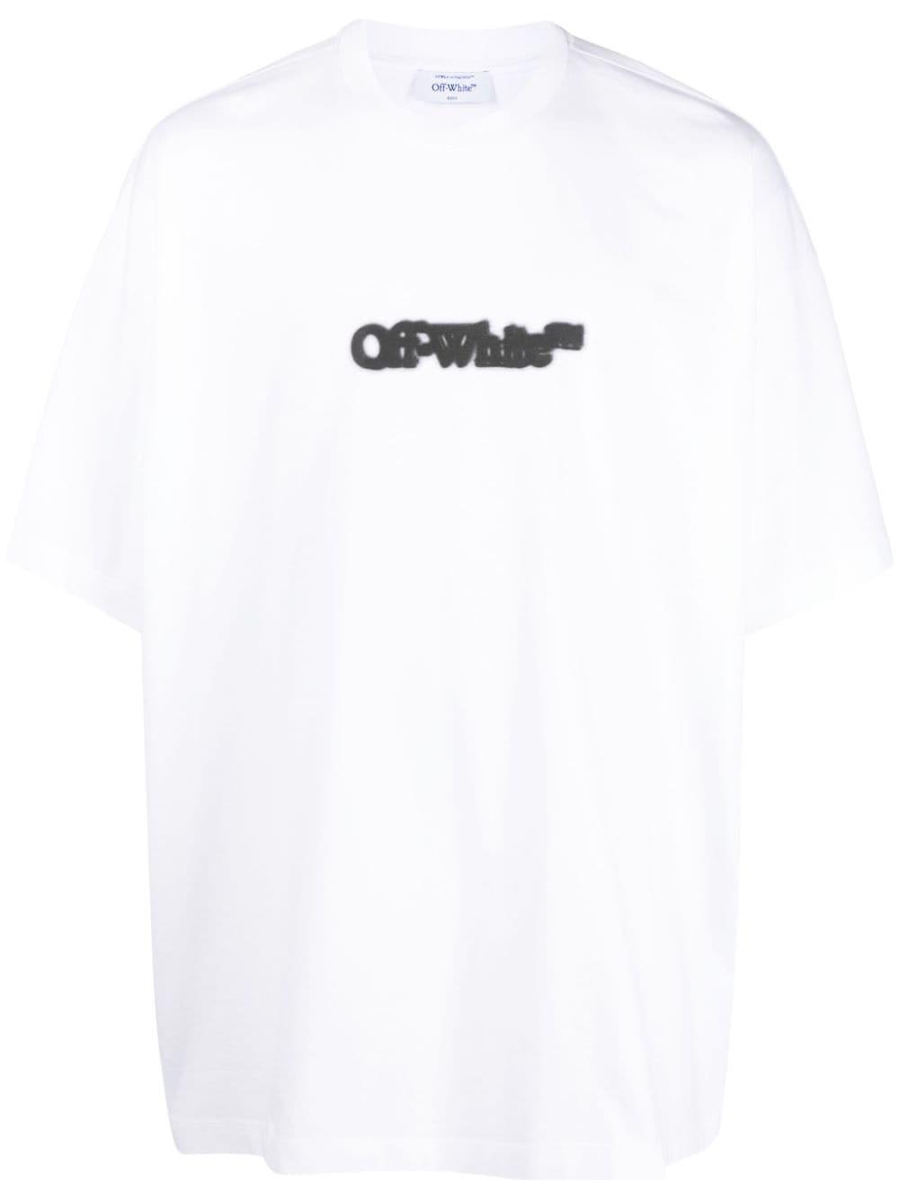 Off-White c/o Virgil Abloh Logo Cotton T-shirt in White for Men