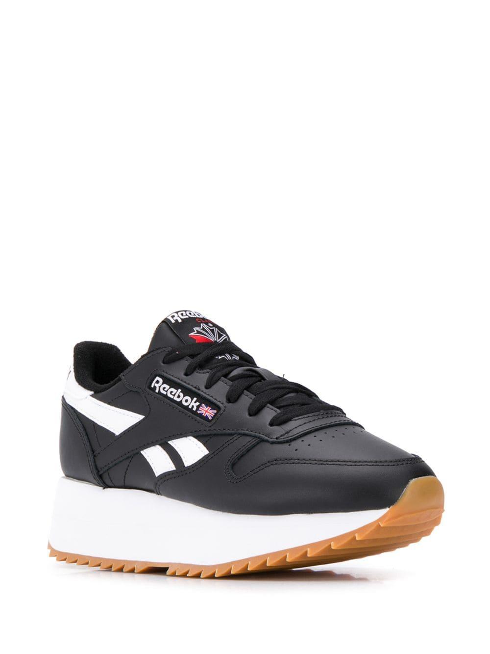 Reebok Platform Sneakers in Black | Lyst