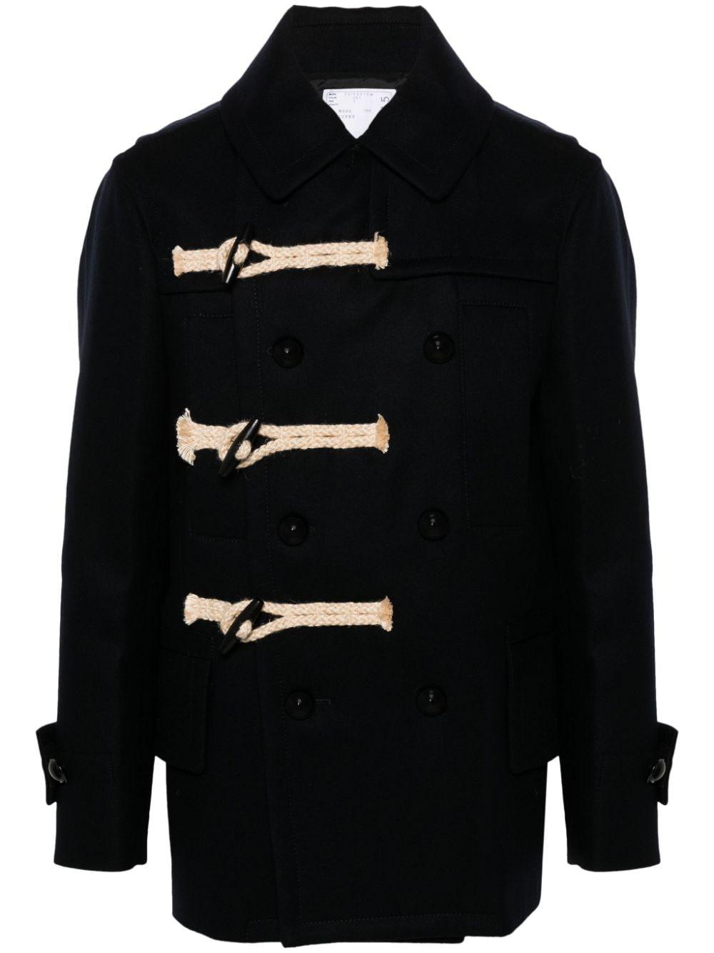 ジャケット・アウター SCYE BASICS Wool Melton Duffle Coat Melton Duffle Coat | Authentic&Classy Menswear | LabourUnion