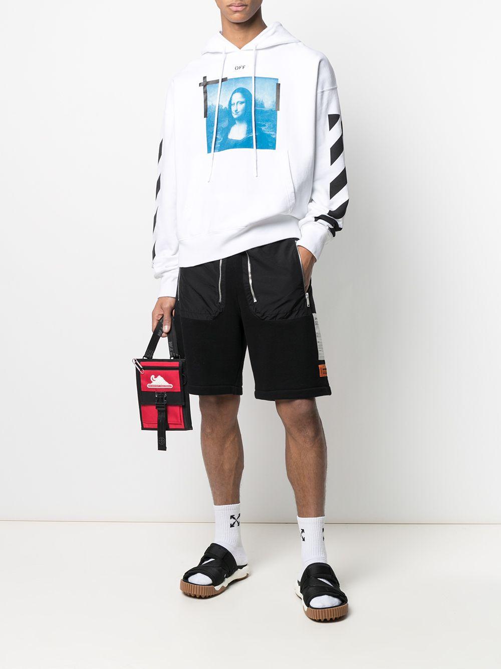 off white mona lisa shorts