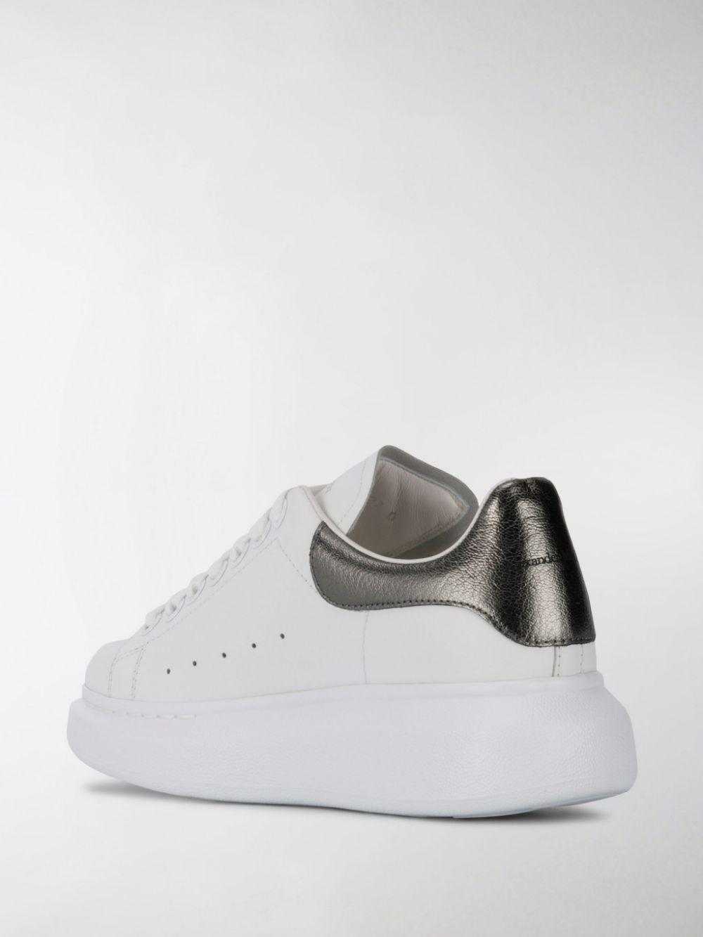 grey alexander mcqueen trainers