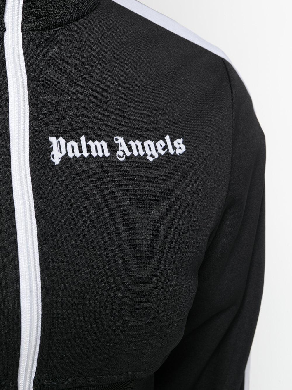 Palm Angels Cropped Tracksuit in Black - Lyst