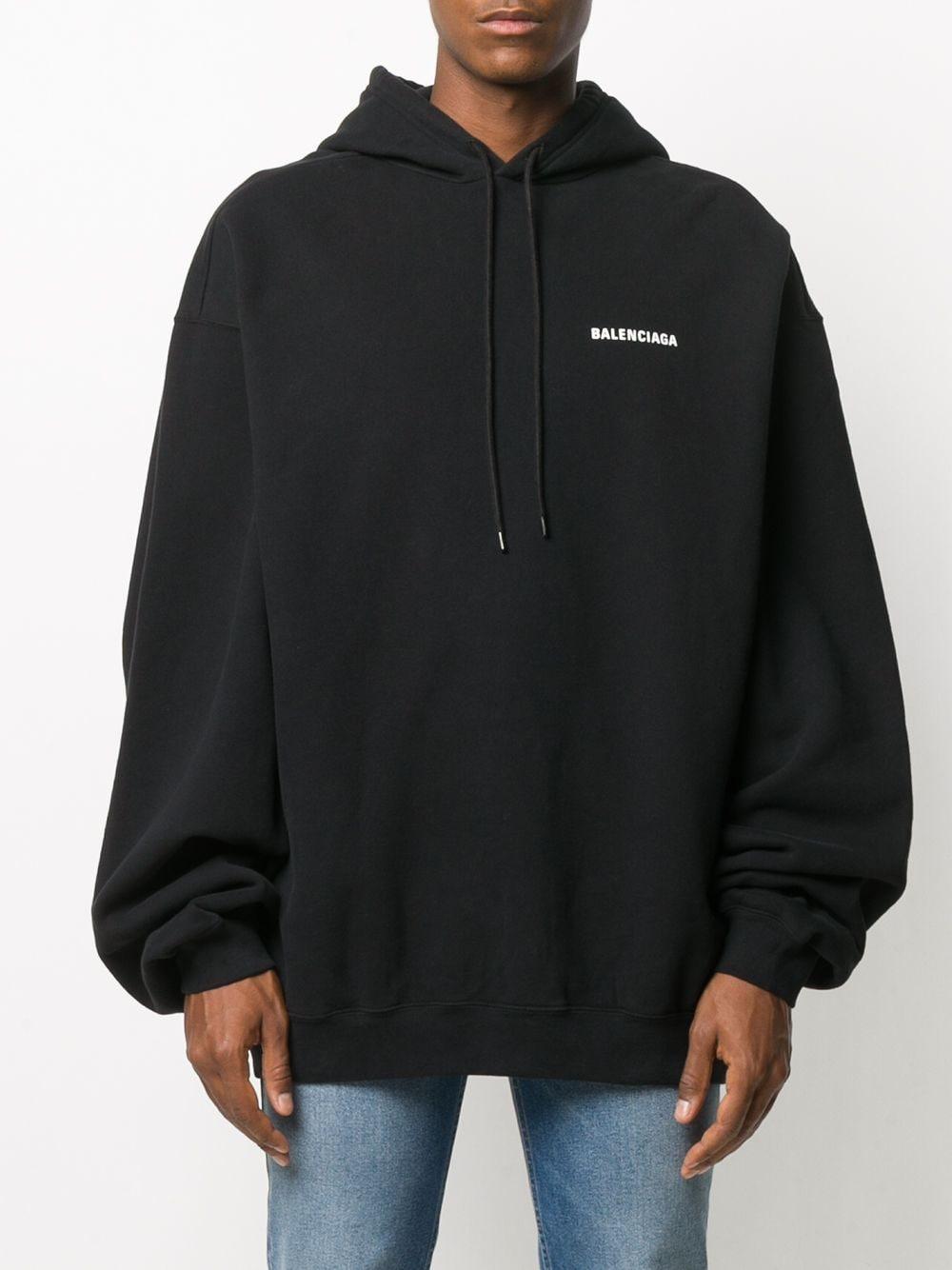 balenciaga defile hoodie