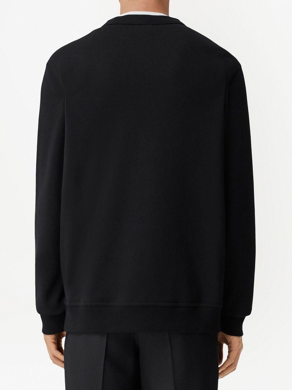 Burberry back 2025 logo sweatshirt