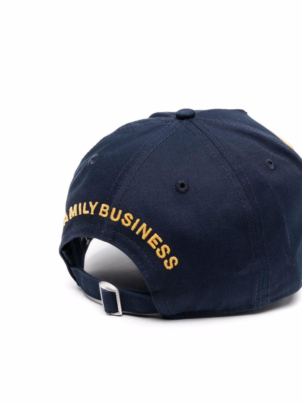 DSquared² Born In Canada Badge Navy Blue Baseball Cap for Men | Lyst