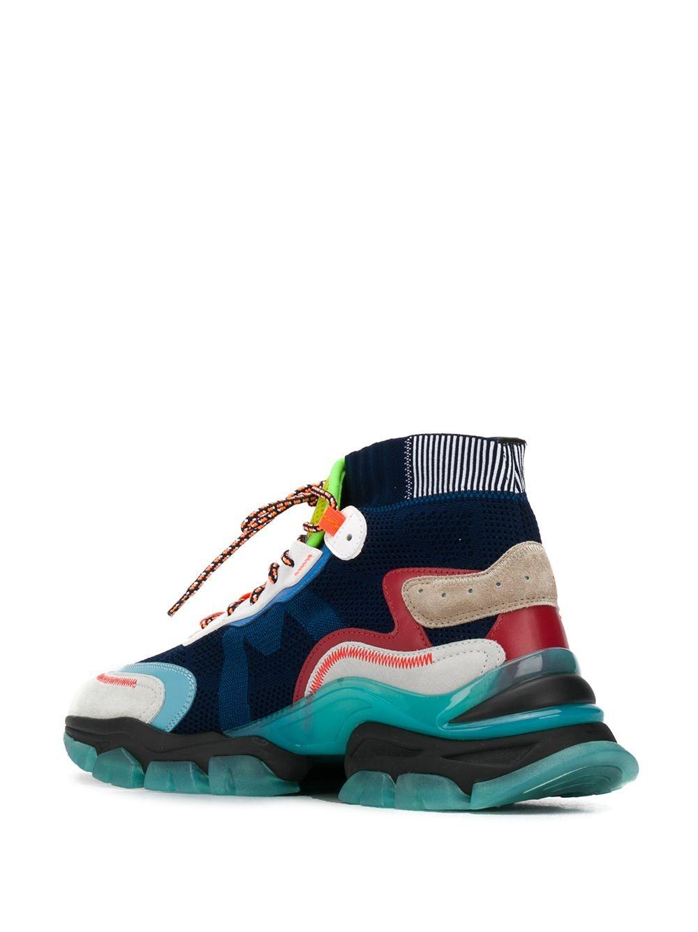 Moncler Leave No Trace High Runners in Blue for Men | Lyst