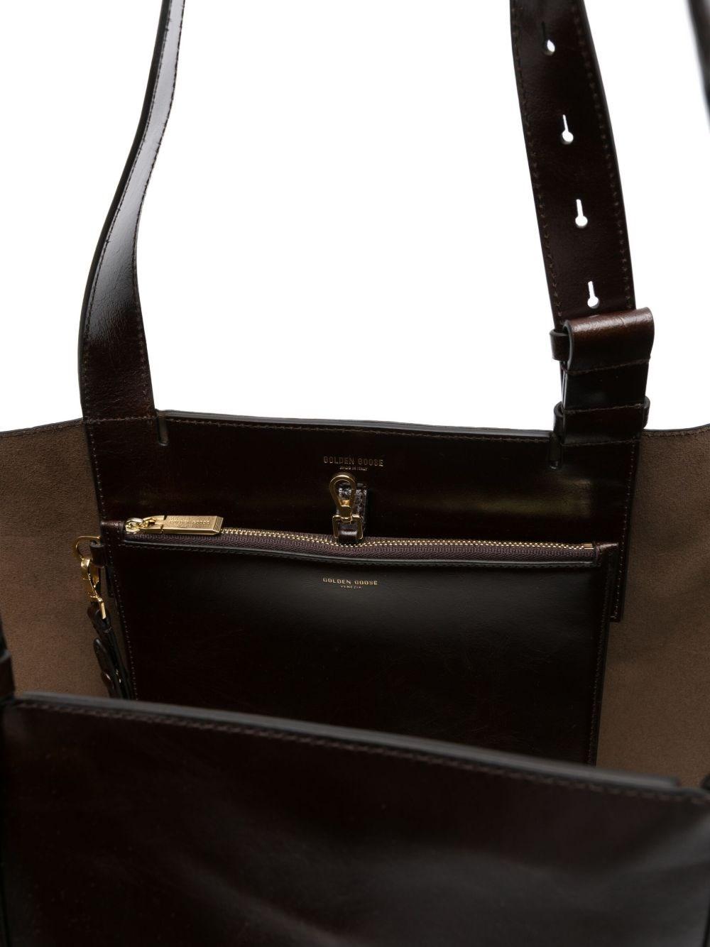 トートバッグ GOLDEN  DELUXE BRAND 24.7 EW SHOPPING BAG IN CANVAS Golden Goose Shopping 24.7 Ew Canvas Bags in Grey | Lyst Canada