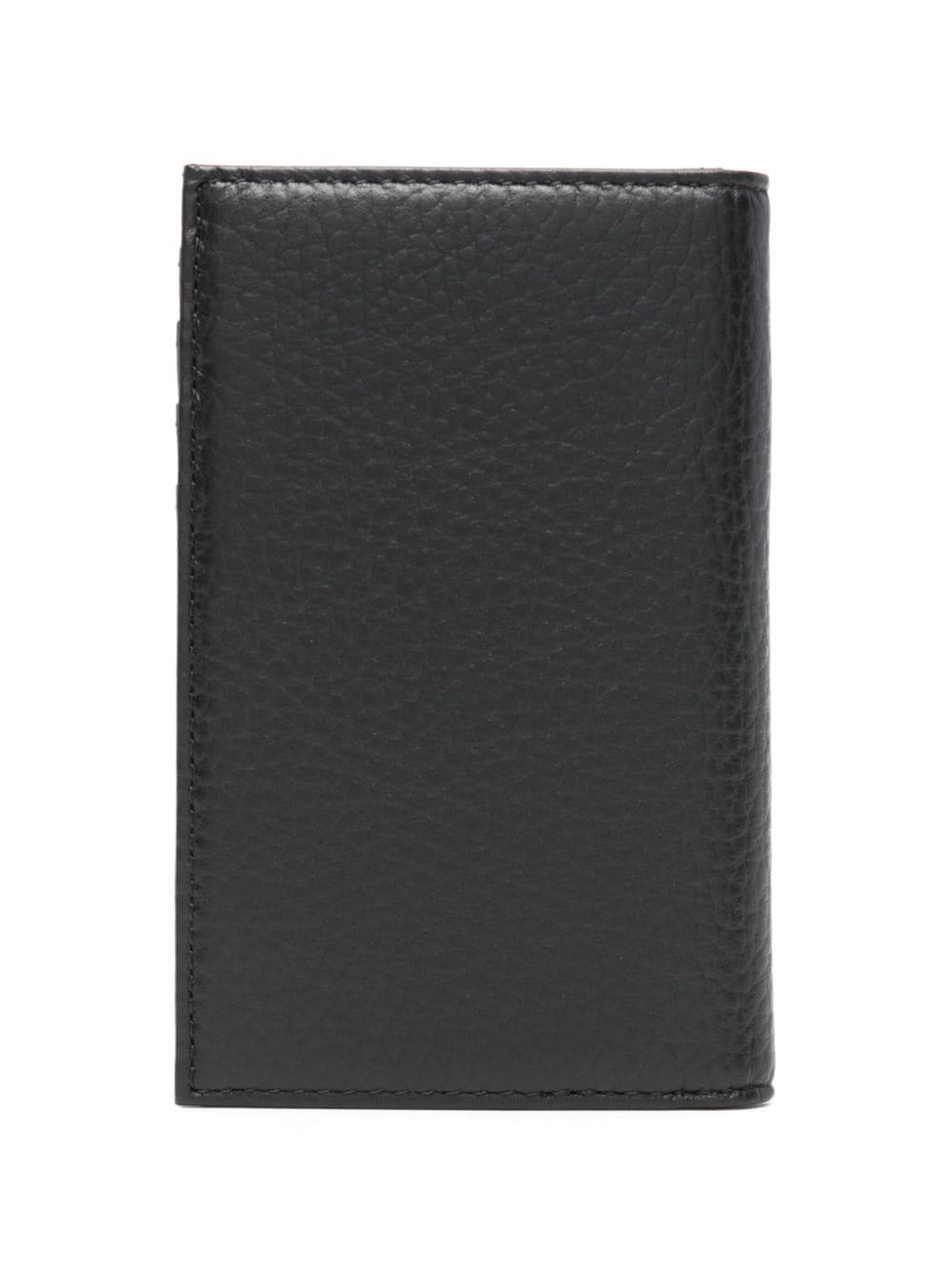 Emporio Armani Leather Credit Card Case in Black for Men Lyst