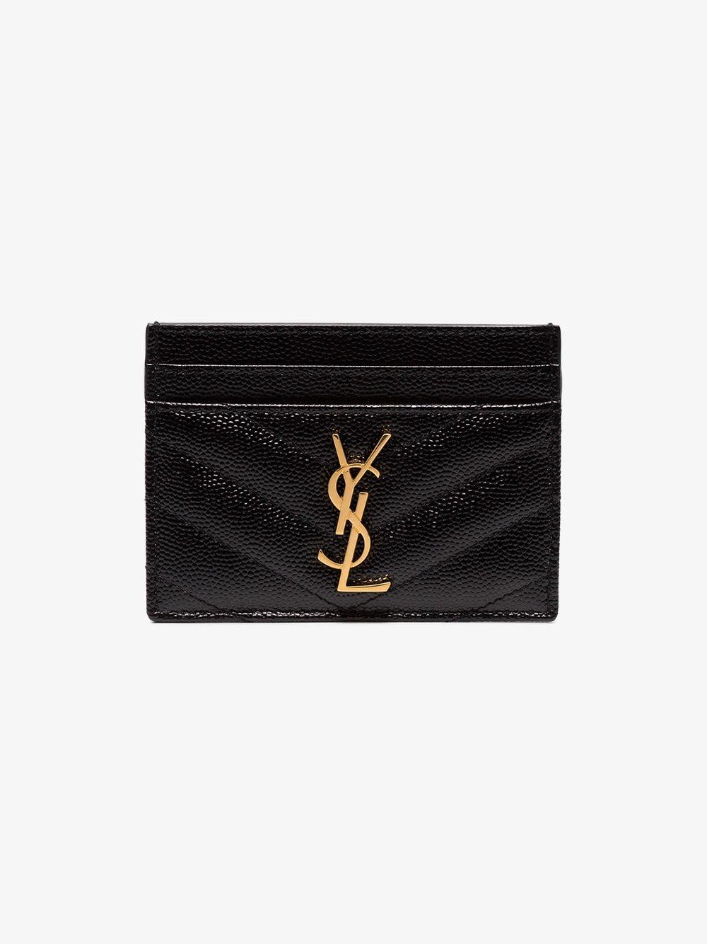 ysl flap card holder
