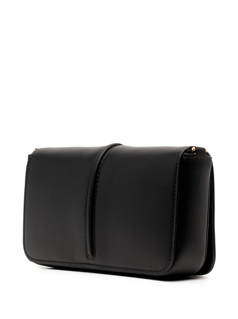 Fendi logo calfskin leather wallet cheap on a chain