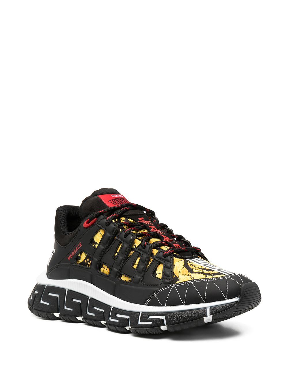 Versace Synthetic Sneakers Black for Men - Save 52% - Lyst