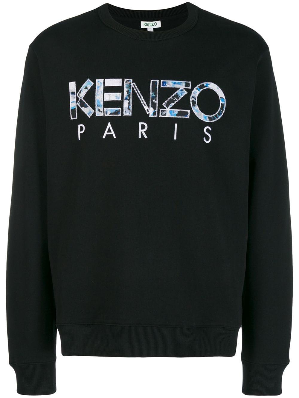 kenzo paris sweatshirt black
