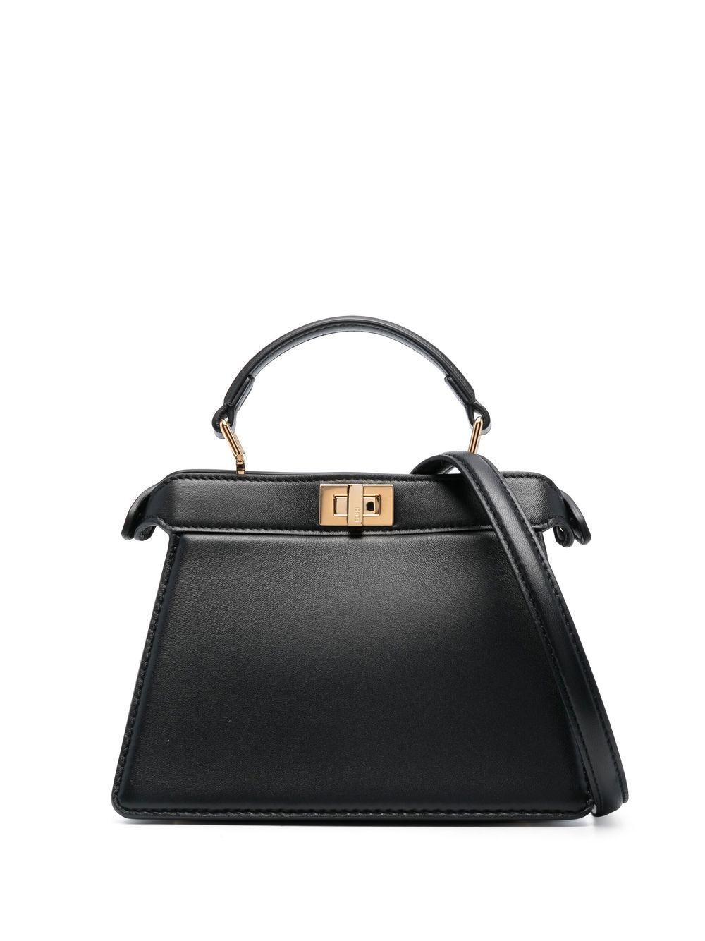 Fendi peekaboo mini black on sale