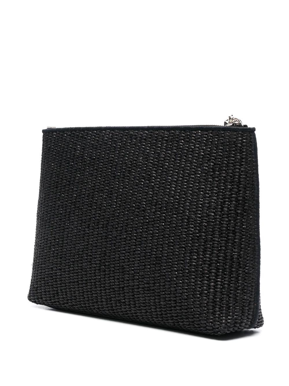 Givenchy Cotton Blend Pouch in Black | Lyst