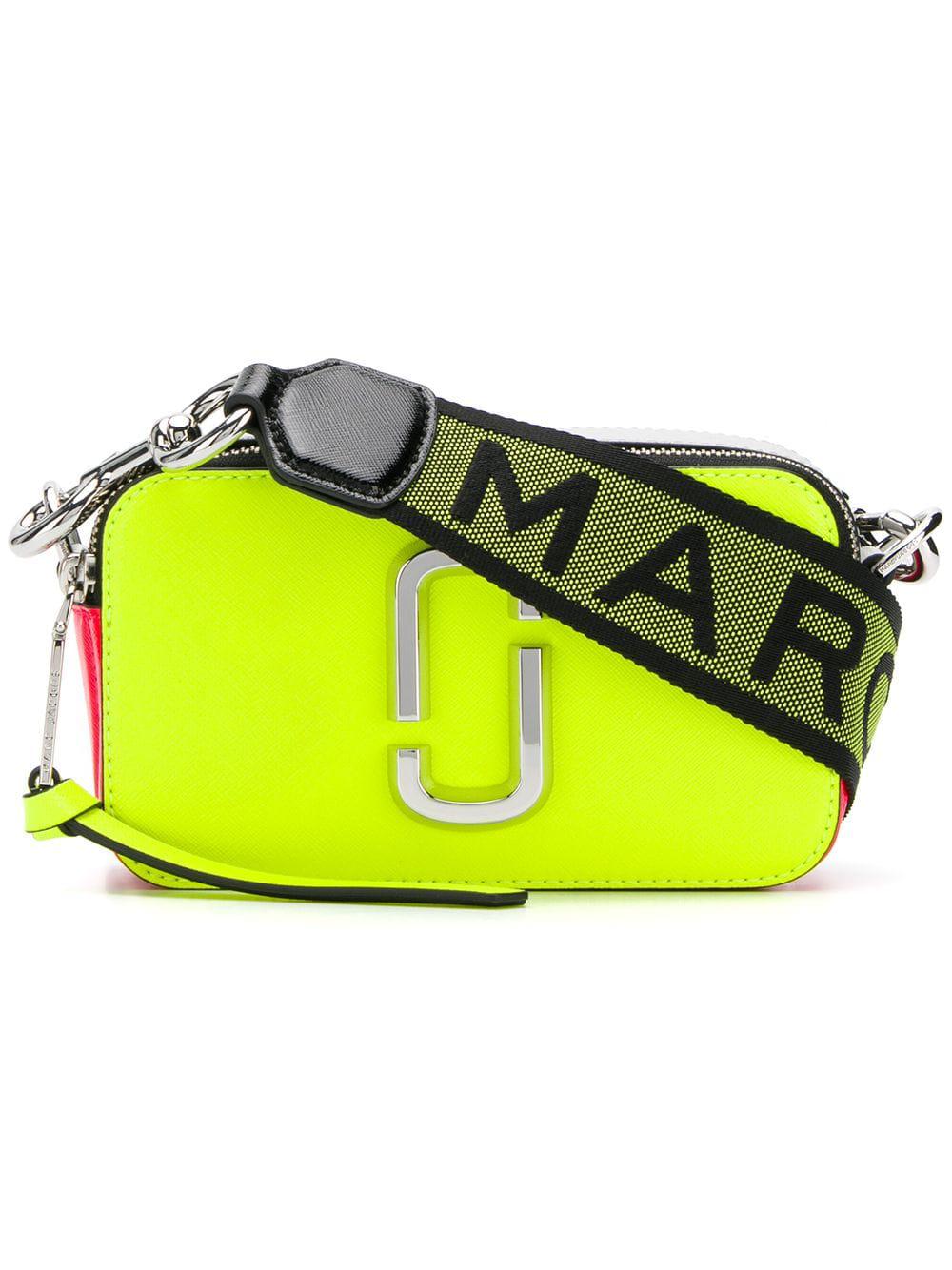 Marc Jacobs Neon Yellow Snapshot Bag | Lyst