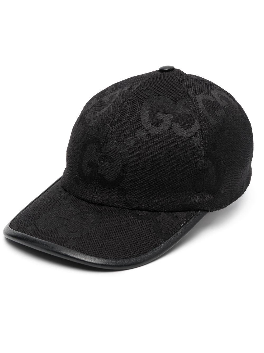 Gucci GG Jumbo Baseball Cap in Black for Men | Lyst