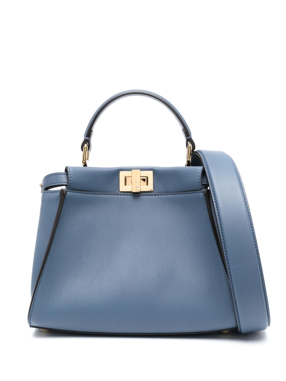 Fendi peekaboo mini best sale blue