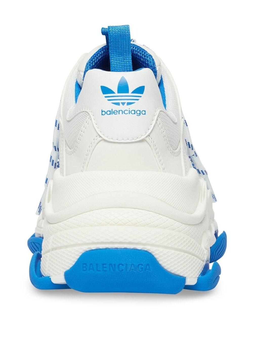 adidas x Balenciaga Triple S Sneakers in Blue | Lyst Canada