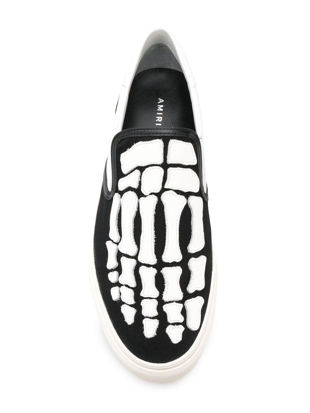 amiri skeleton sneakers