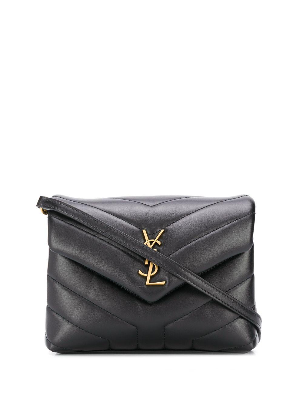 Saint Laurent Matelasse Calfskin Monogram LouLou Toy Crossbody Bag