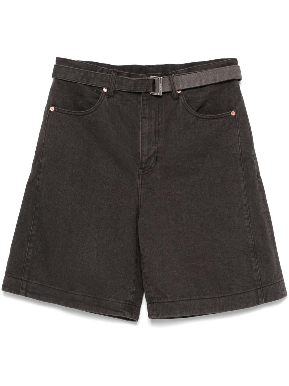 【sacai】Double Faced Silk Cotton Shorts Sacai Casual shorts for Men | Online Sale up to 75% off