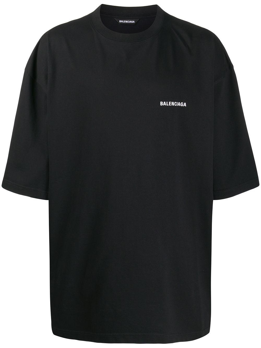 Balenciaga Défilé Xl Logo T-shirt in Black for Men | Lyst