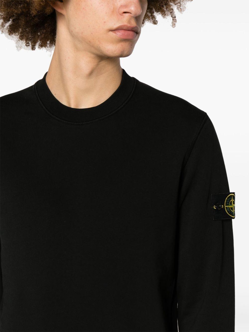 Stone island clearance black crew neck