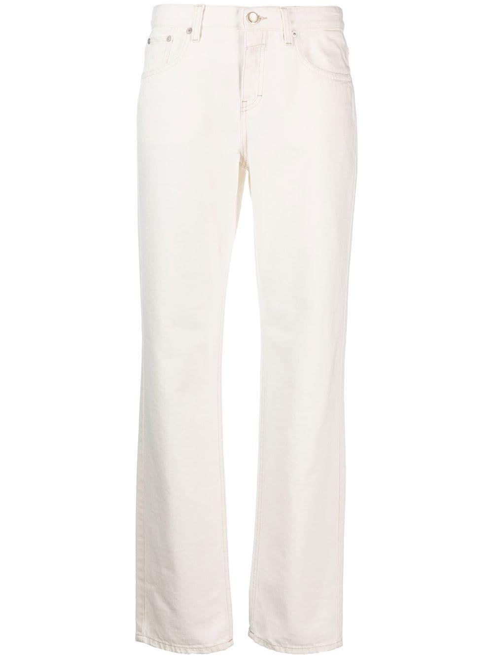 Closed Cotton Denim Jeans in White Lyst