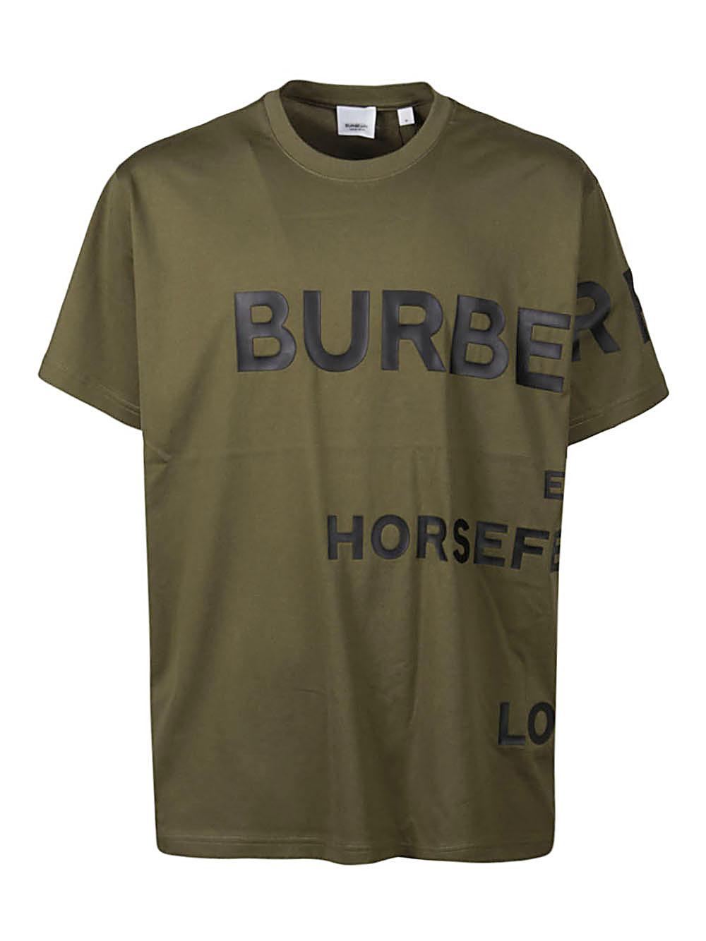 Burberry Harlford T-shirt in Green for Men | Lyst