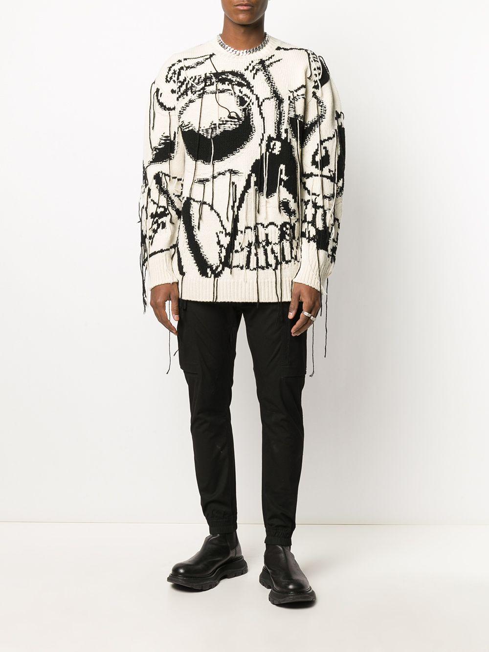 Alexander mcqueen on sale skull jumper