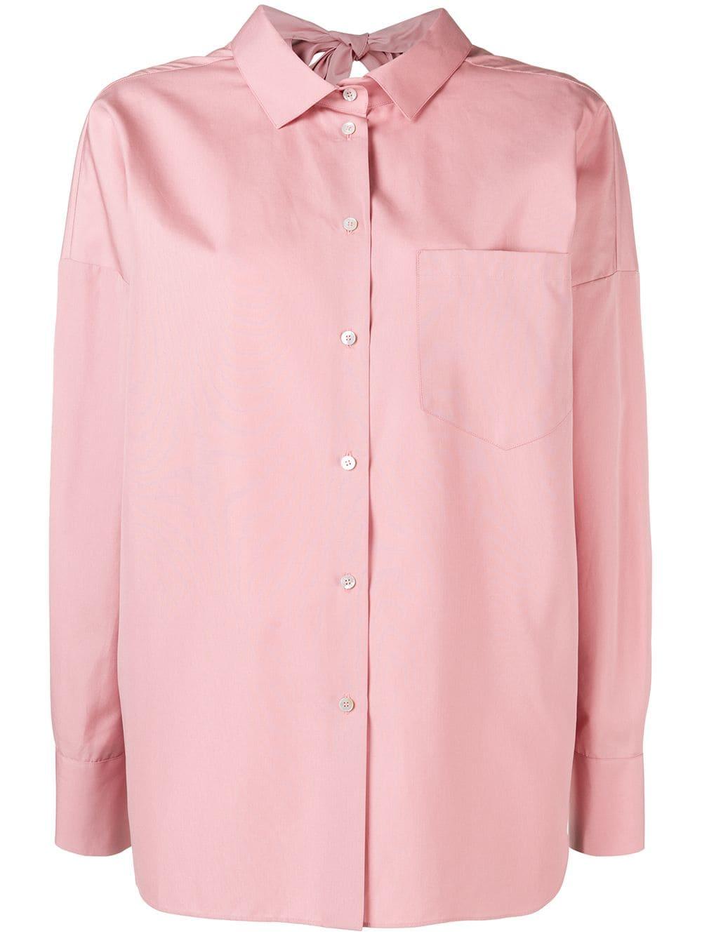 Valentino Cotton Vltn Oversized Shirt 