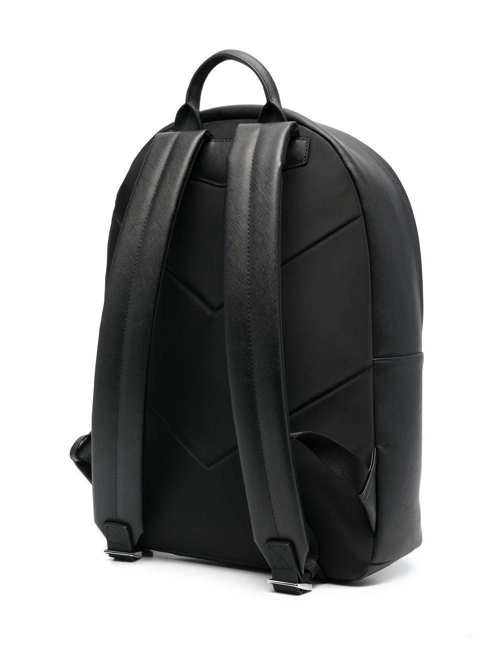 Armani leather backpack outlet