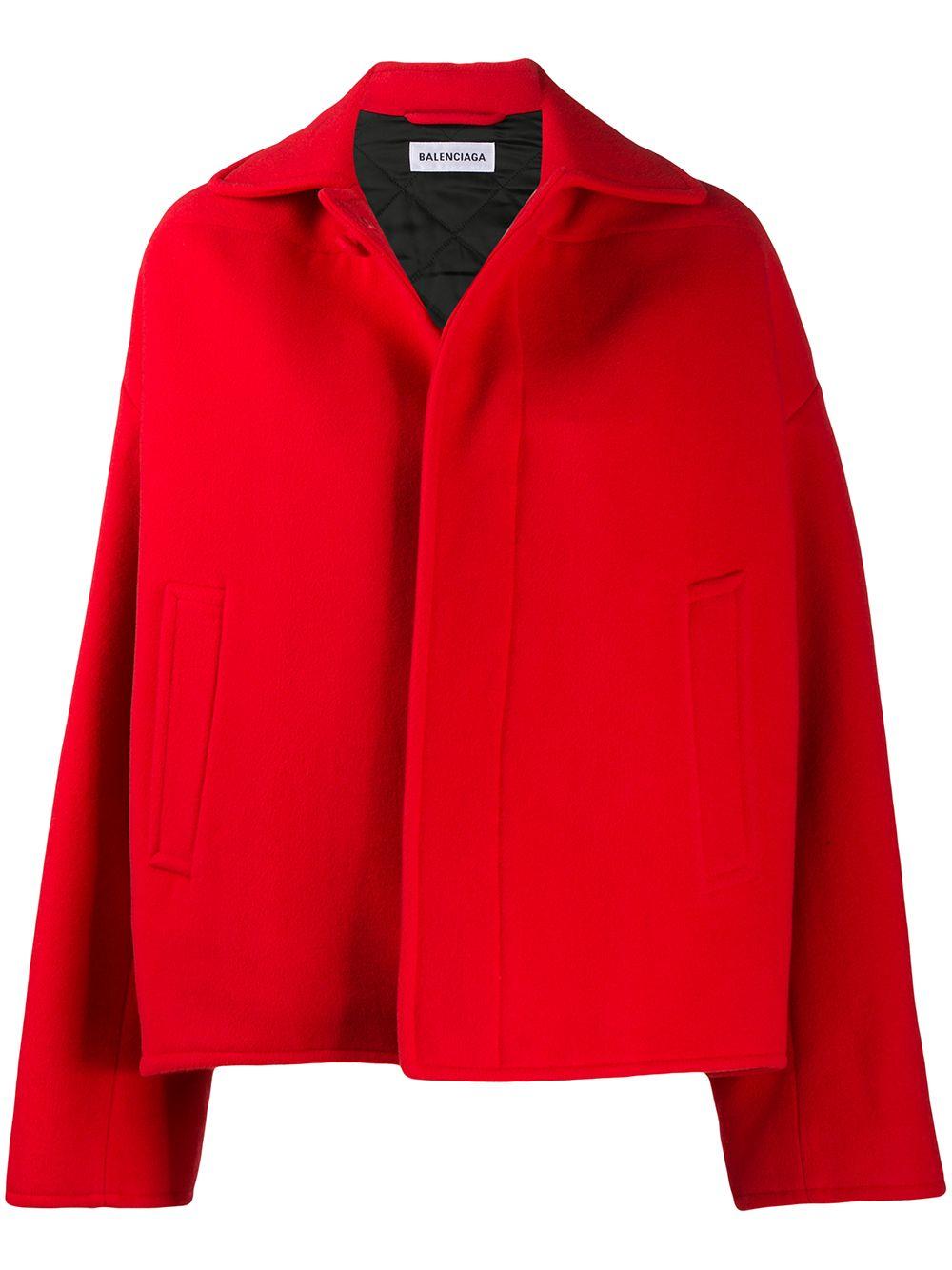 balenciaga red jacket
