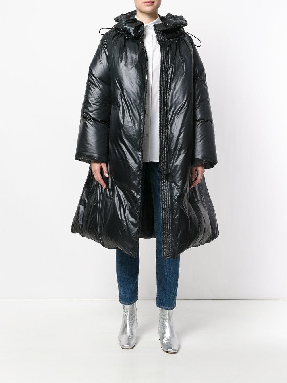 MM6 by Maison Martin Margiela Synthetic Oversized Long Down Coat in ...