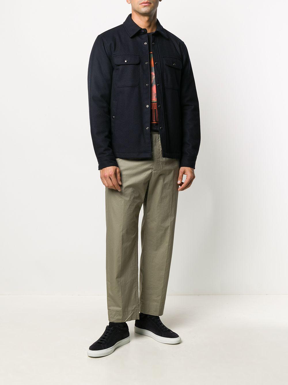 Woolrich Wool Alaskan Quilted Overshirt 