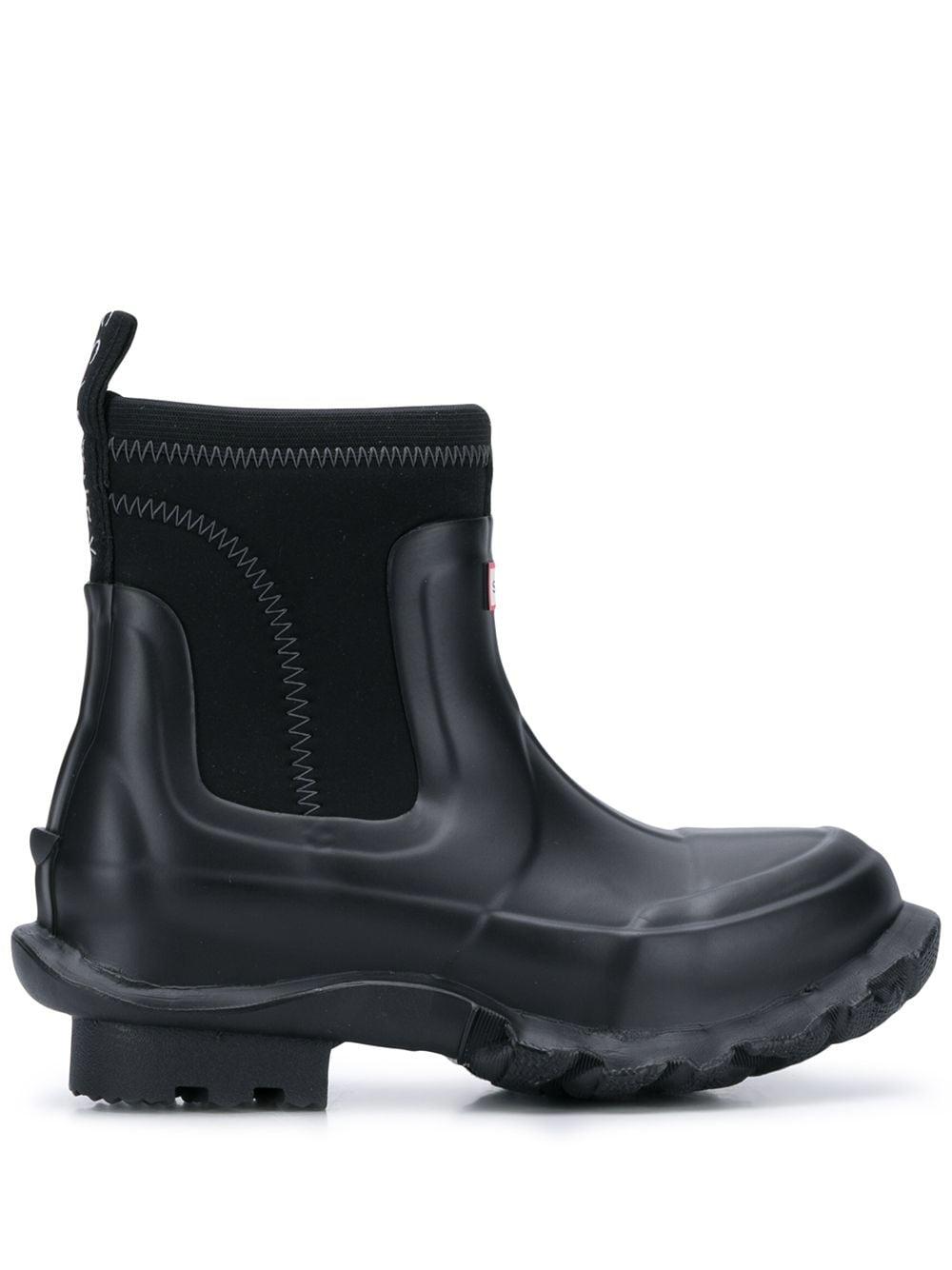 Stella McCartney Rubber X Hunter Rain Boots in Black - Save 67% | Lyst