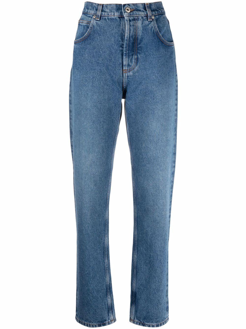 Loewe Anagram Pocket Denim Jeans in Blue | Lyst