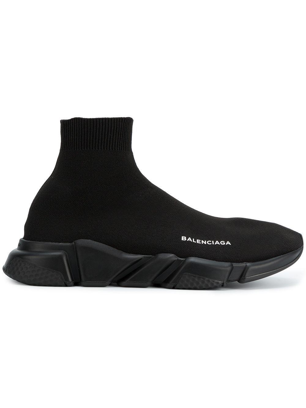 Balenciaga Neoprene Speed Sneakers in Black - Save 14% - Lyst