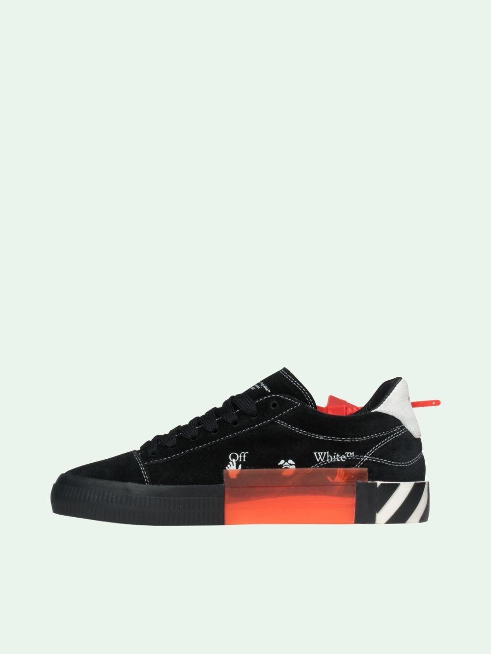off white vulcanized low white black