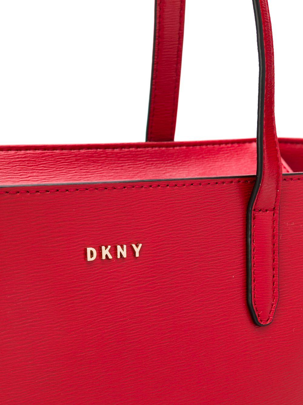 DKNY Bryant Leather Tote Bag in Red - Lyst