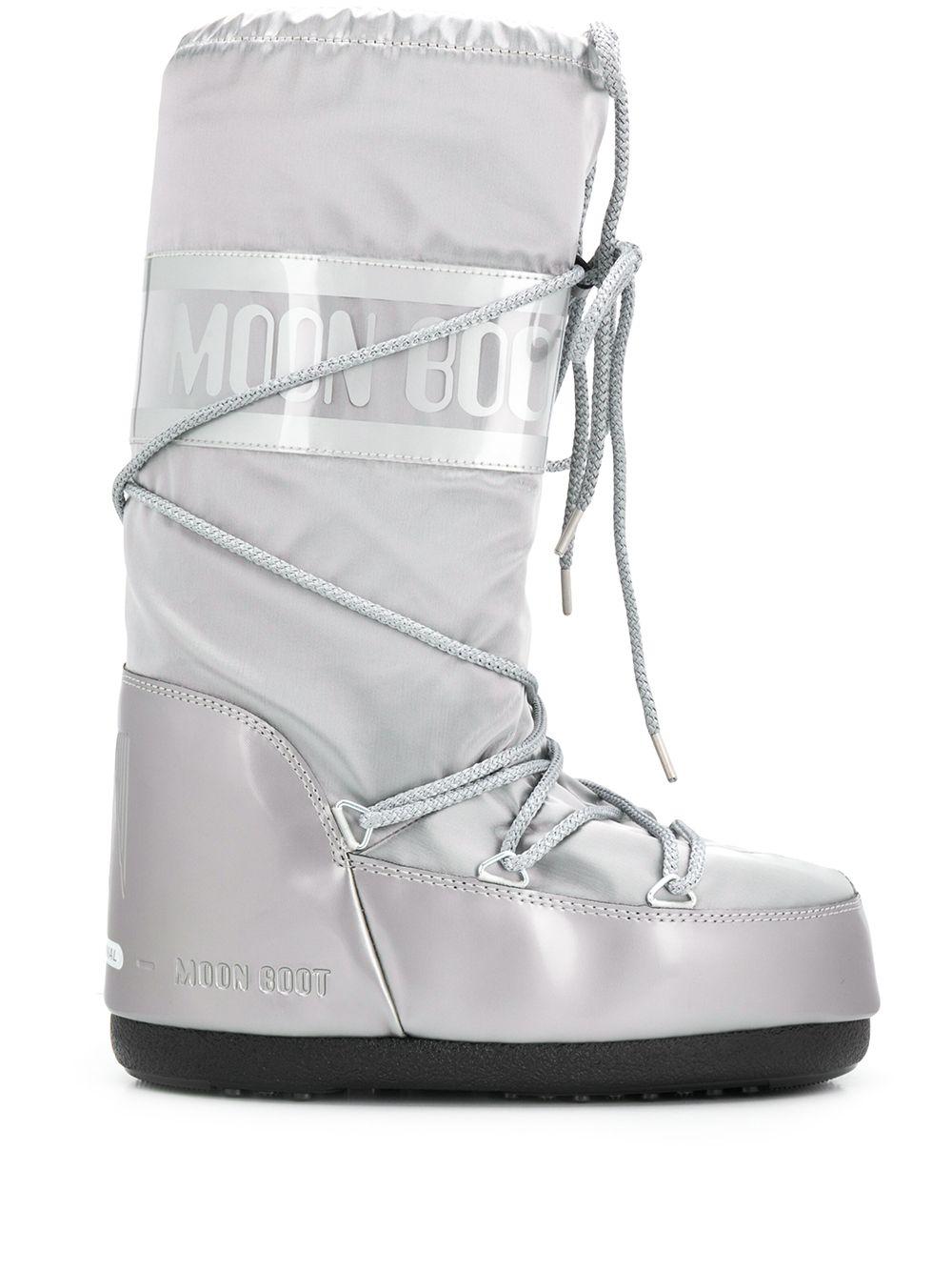 نفذ  اعدم مكتب البريد يبني  Moon Boot Glance Snow Boots in Silver (Metallic) | Lyst