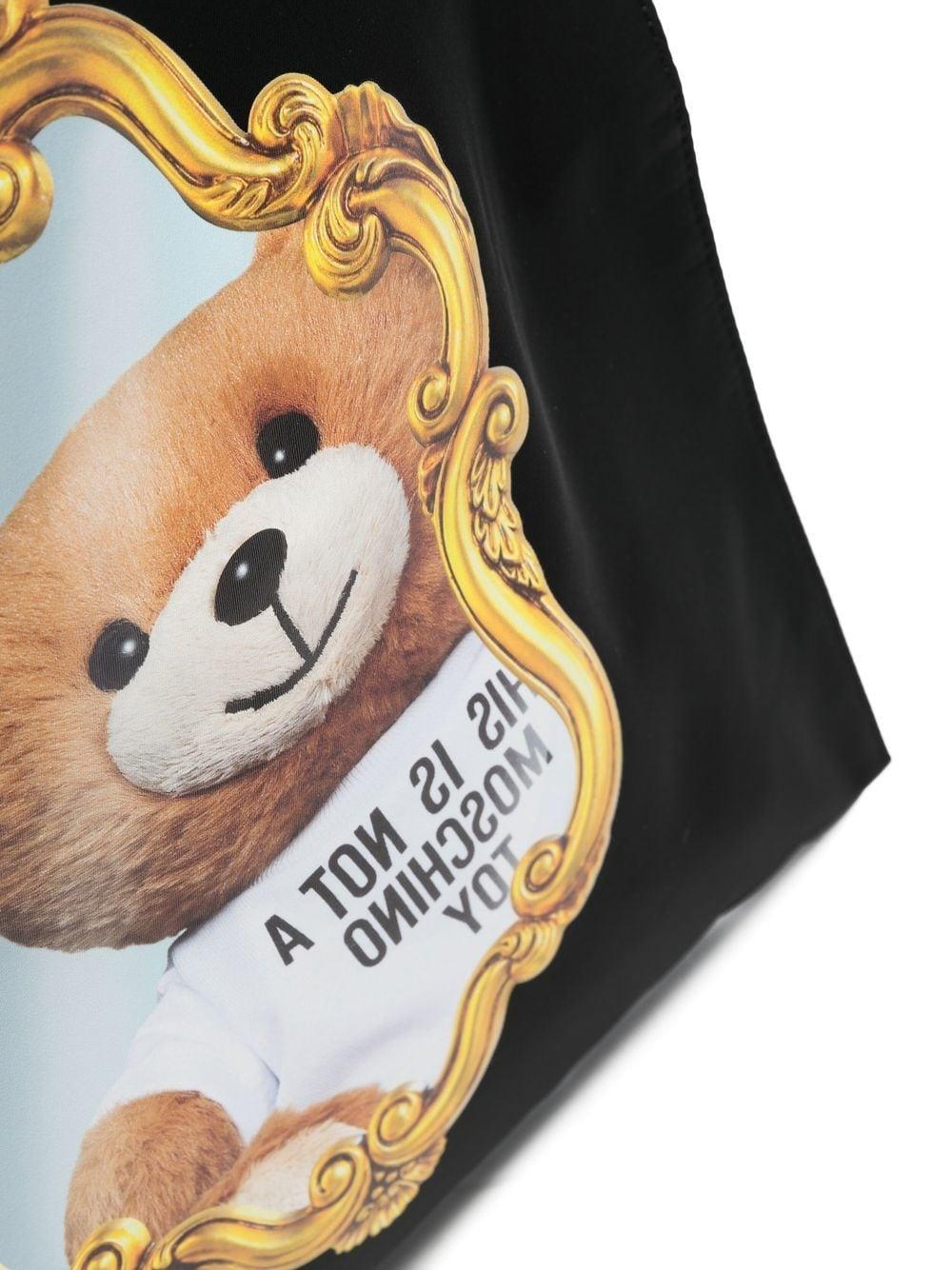 Moschino Teddy Bear-print Shoulder Bag in Black | Lyst