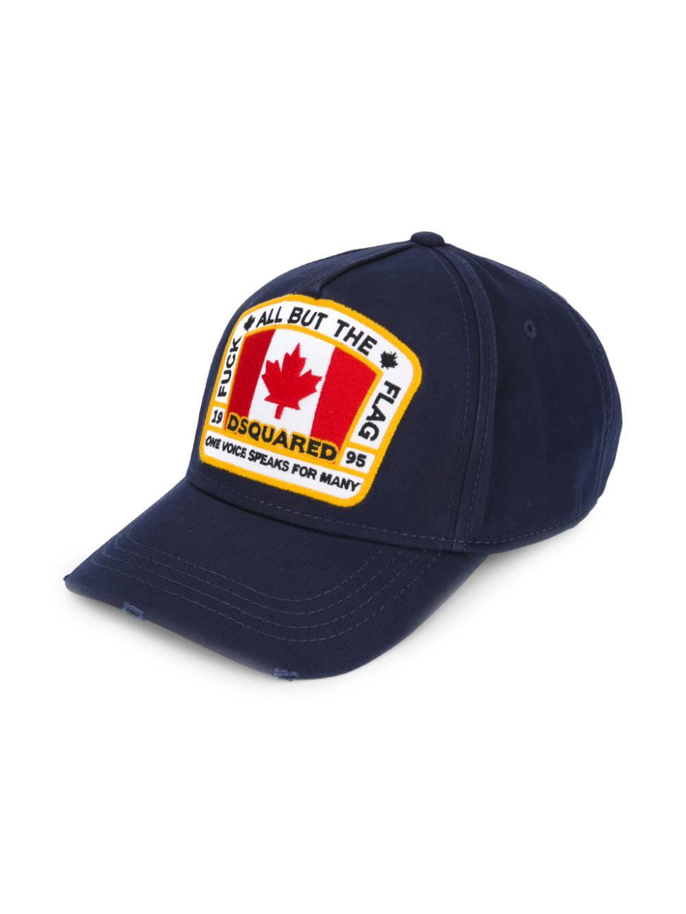 Canadian Patch Baseball Cap Navy 