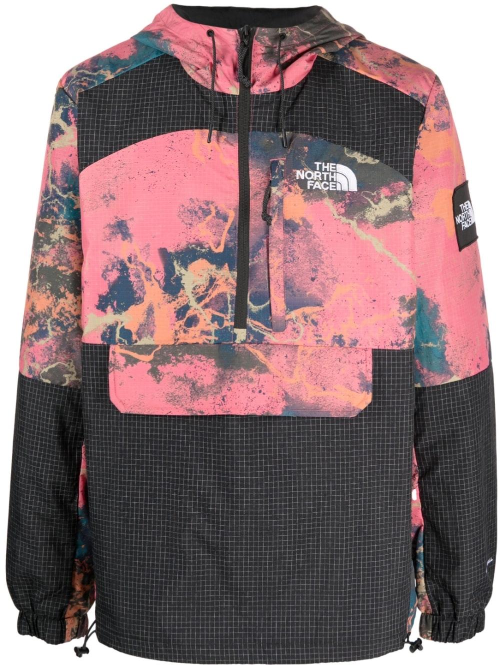 The North Face Convin Anorak Aop Jacket in Pink for Men | Lyst