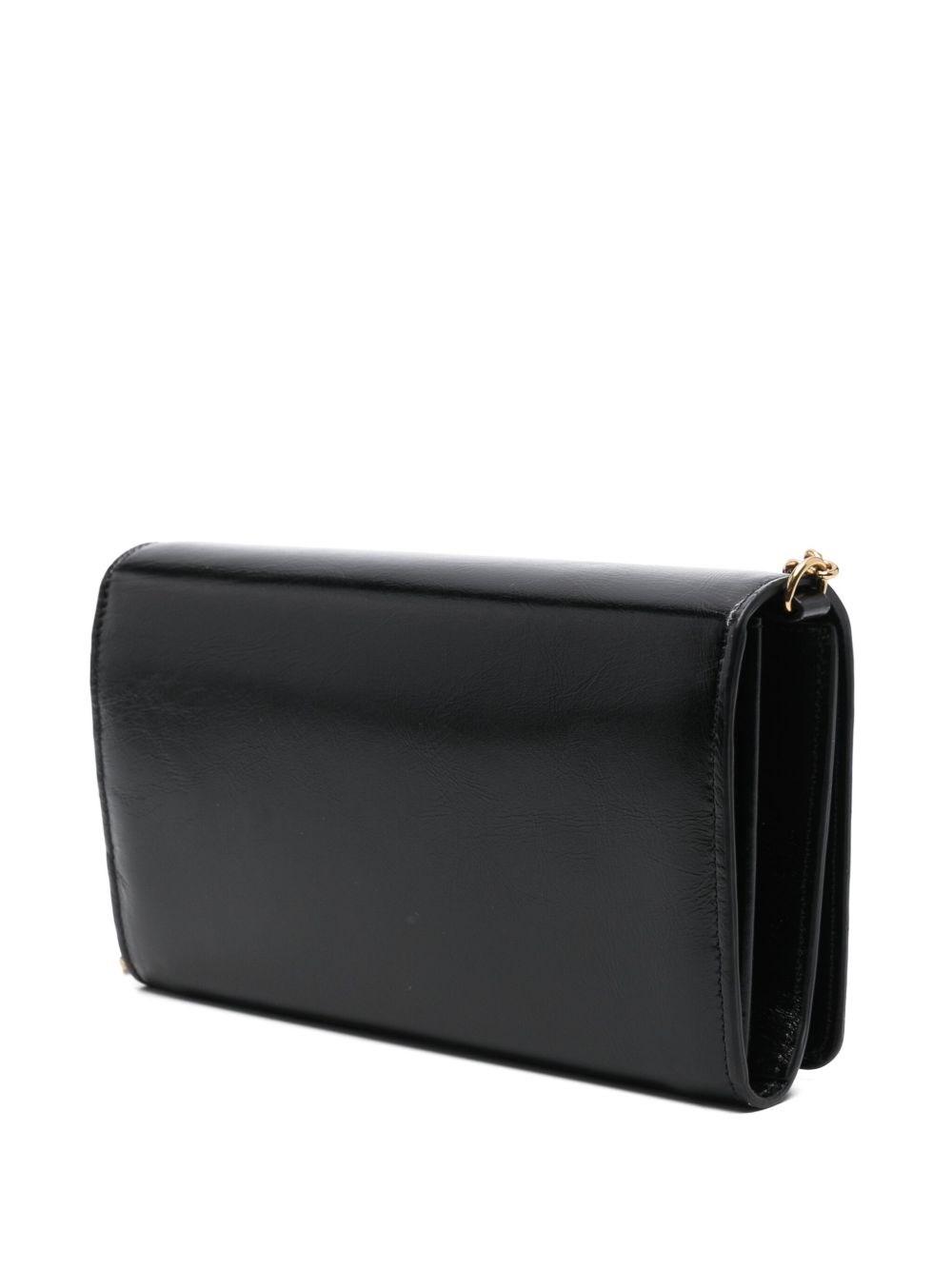 クラッチバッグ CHLOE CHLOE ICONIC LEATHER CLUTCH Chloé Iconic Leather Clutch in Black | Lyst Canada