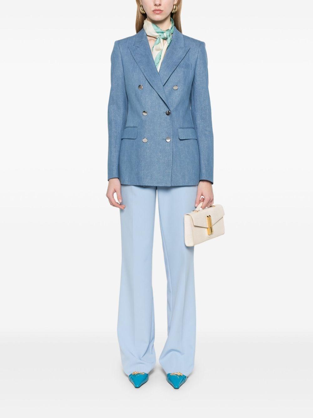ジャケット Tagliatore Light blue double-breasted jacket Tagliatore Light Blue Double Breasted Jacket