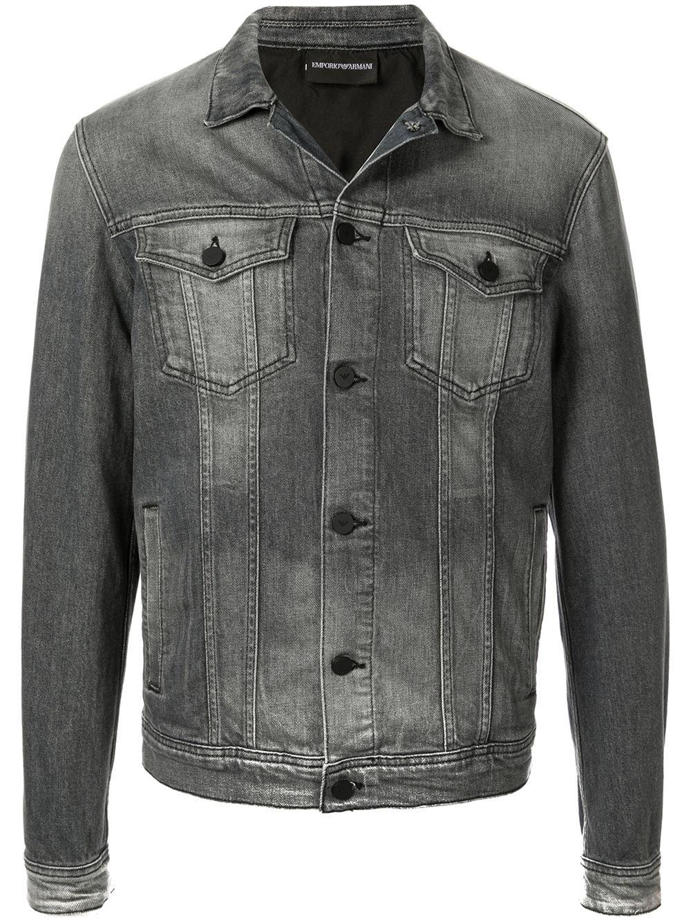 Buy > armani denim jacket men's > in stock