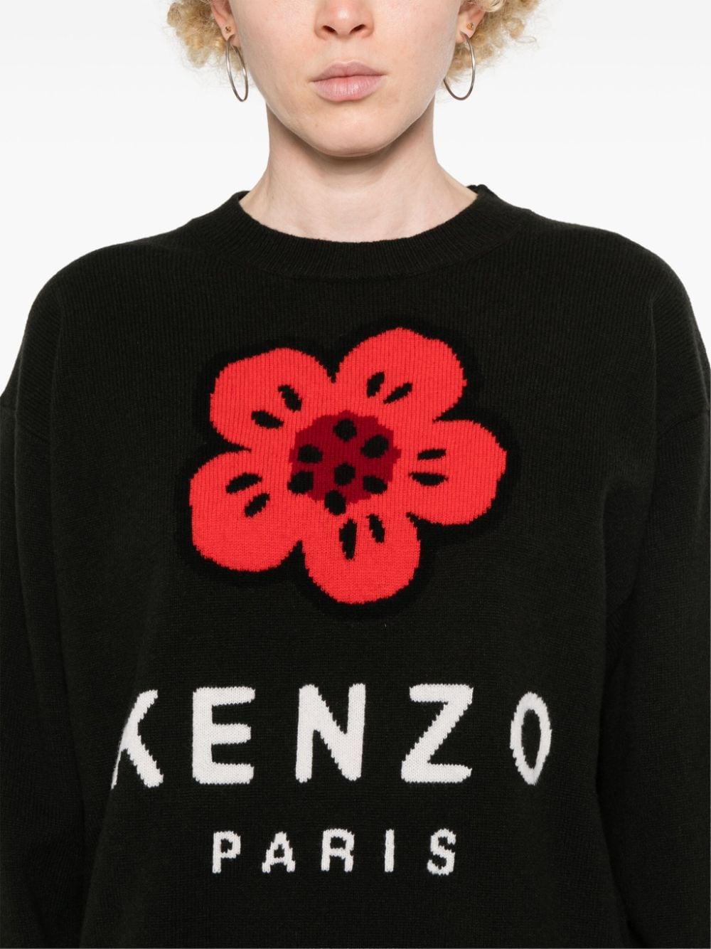Kenzo jumper womens black hot sale